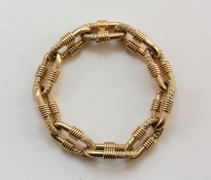 George L'Enfant 18ct Gold Link Bracelet
