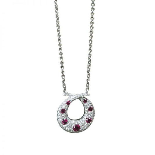 Ruby and Diamond Pendant