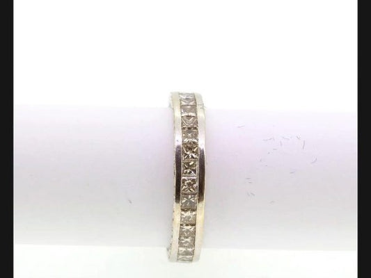 Full Eternity Diamond Ring, Channel Set, 1.50 carats