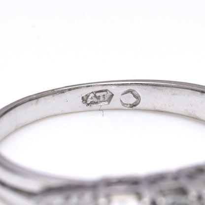 Brilliant and Princess Cut 0.75ct Diamond Five Stone Ring