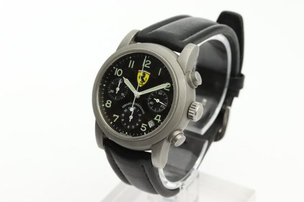 Girard Perregaux Ferrari 8020 Matt Steel and Carbon Fibre Chronograph