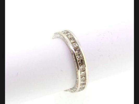 Full Eternity Diamond Ring, Channel Set, 1.50 carats