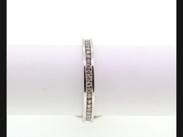 Full Eternity Diamond Ring, Channel Set, 1.00 carats