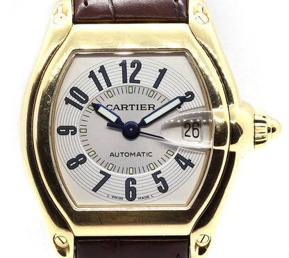 Cartier Roadster 18ct Yellow Gold 37mm Automatic Watch, Ref 2524