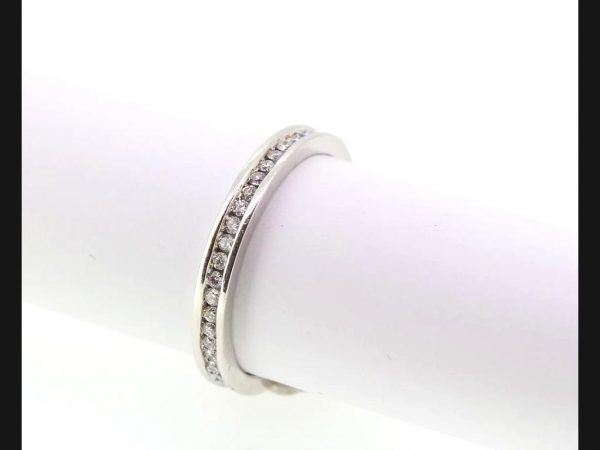 Full Eternity Diamond Ring, Channel Set, 1.00 carats