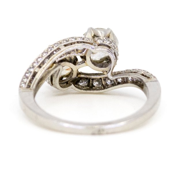 Antique Art Deco Two Stone Diamond Ring