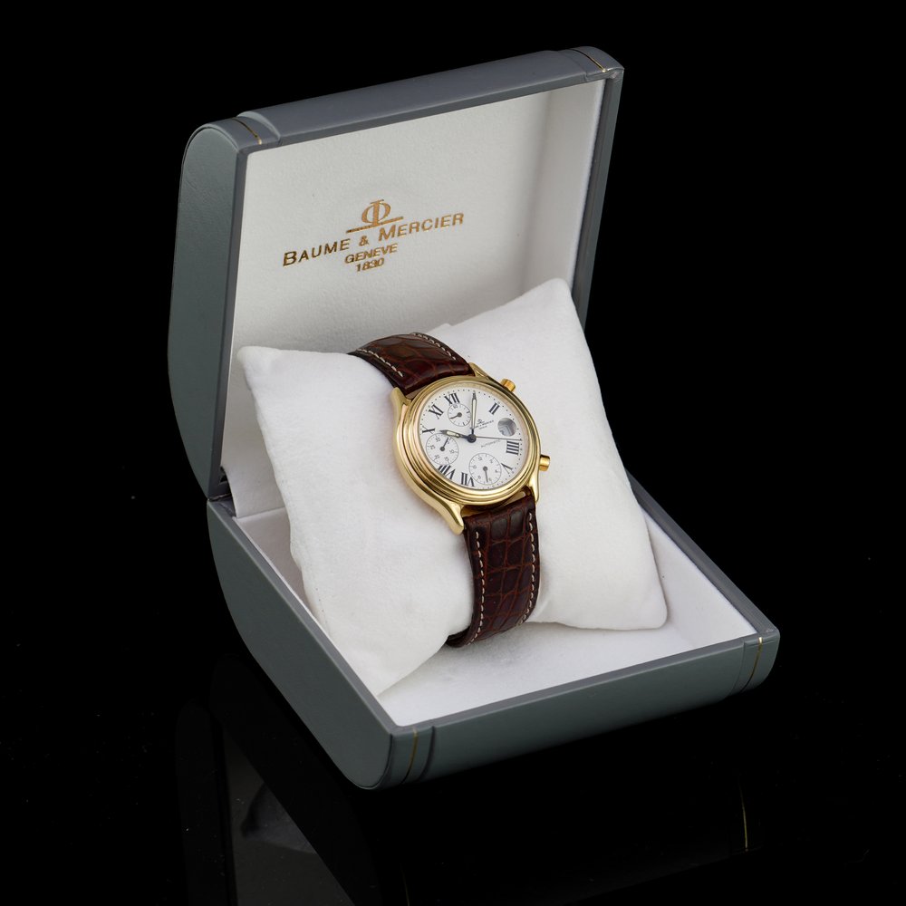 Vintage Baume et Mercier Baumatic Chronograph Watch