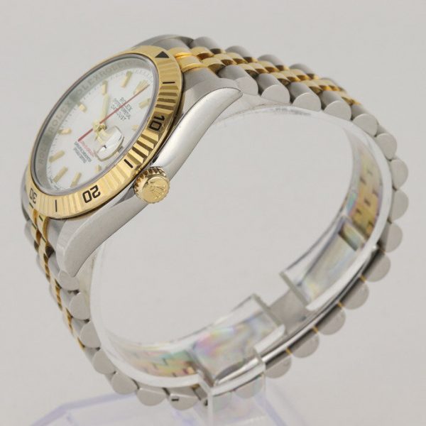 Rolex Datejust Turn-O-Graph 116263 Steel and Gold, with Box and Papers