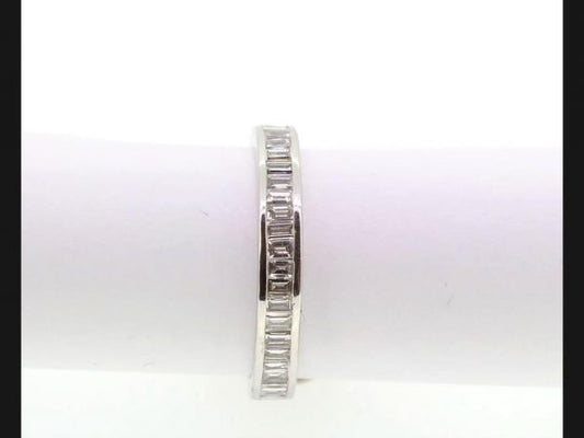 Full Eternity Diamond Ring, Channel Set, 1.40 carats (est)