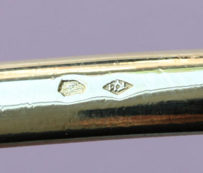 Vintage Tri Colour 18ct Gold Bangle, Circa 1970