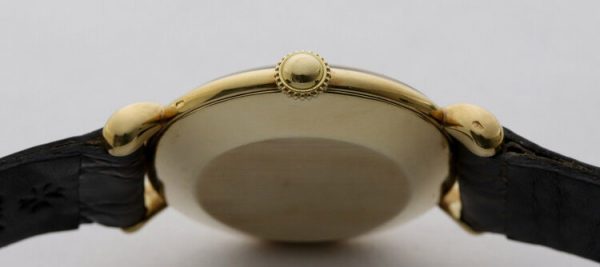 Vacheron Constantin Vintage 1950s Manual 18ct Yellow Gold Watch, on a Vacheron Constantin brown leather strap with gold buckle