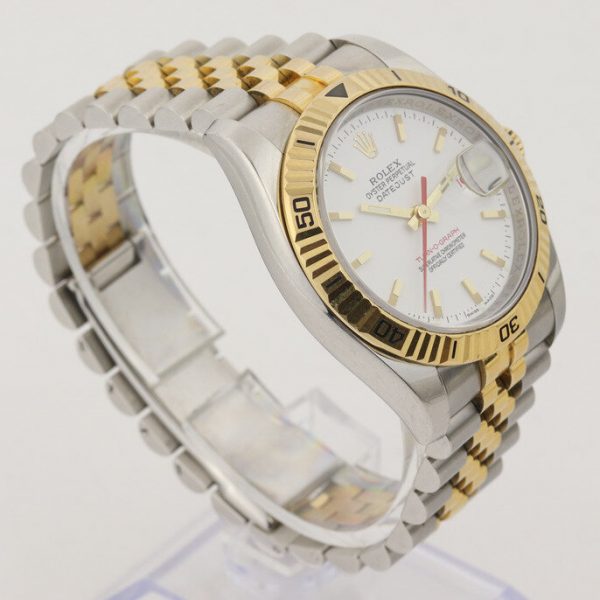 Rolex Datejust Turn-O-Graph 116263 Steel and Gold, with Box and Papers