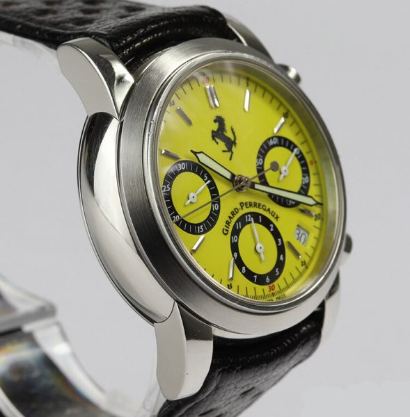 Girard Perregaux Ferrari 8020 Yellow Dial Automatic Chronograph Watch