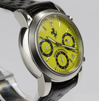 Girard Perregaux Ferrari 8020 Yellow Dial Automatic Chronograph Watch