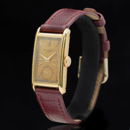 Vintage 1940s Patek Philippe 18ct Yellow Gold Manual Watch
