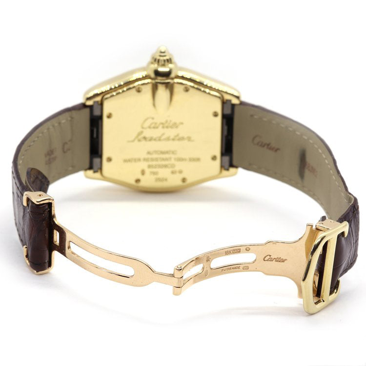 Cartier Roadster 18ct Yellow Gold Watch