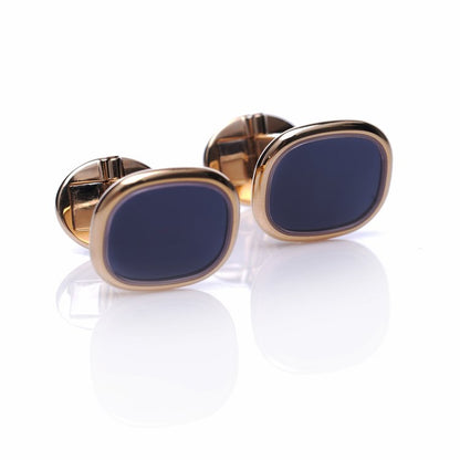 Vintage Patek Philippe Sapphire Crystal and 18ct Gold Cufflinks