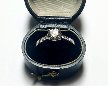 1.04ct Brilliant Cut Diamond Solitaire Engagement Ring, F VS1 GIA Cert