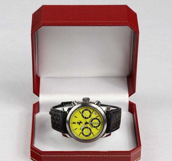 Girard Perregaux Ferrari 8020 Yellow Dial Automatic Chronograph Watch