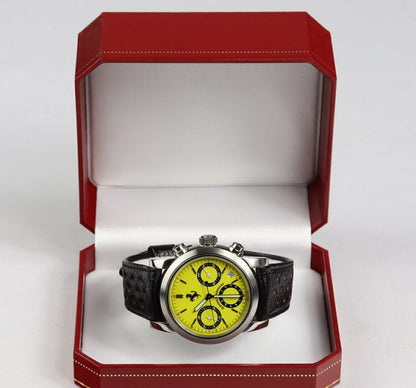Girard Perregaux Ferrari 8020 Yellow Dial Automatic Chronograph Watch