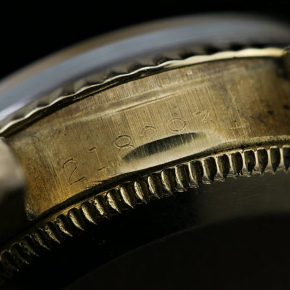 Vintage Rolex Ladies Datejust 18ct Yellow Gold Automatic Watch with Rare Silver Dial, Ref 6517-8, Circa 1969