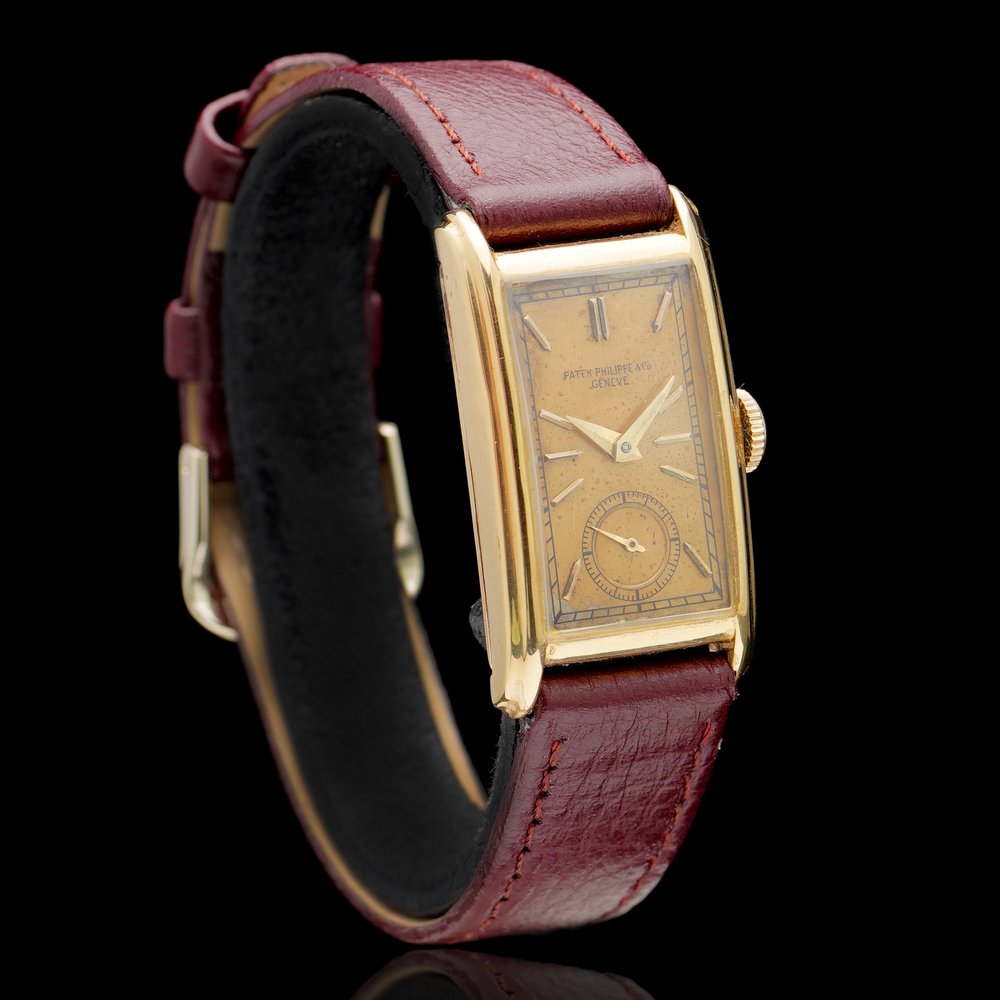 Vintage 1940s Patek Philippe 18ct Yellow Gold Manual Watch