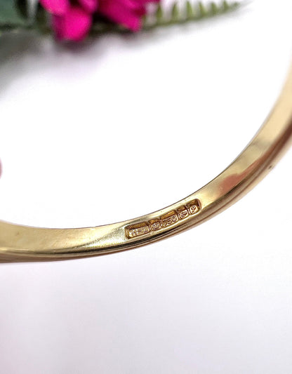 Vintage 18 Carat Gold Sapphire and Diamond Rectangular Cluster Ring, Birmingham 1989