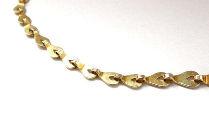 Vintage 1930s Moonstone and Gold Necklace by Elizabeth Treskow