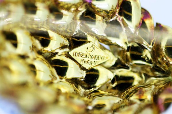 Tiffany and Co Cone Brooch, set with Rubies, 18ct Yellow Gold, c.1990's