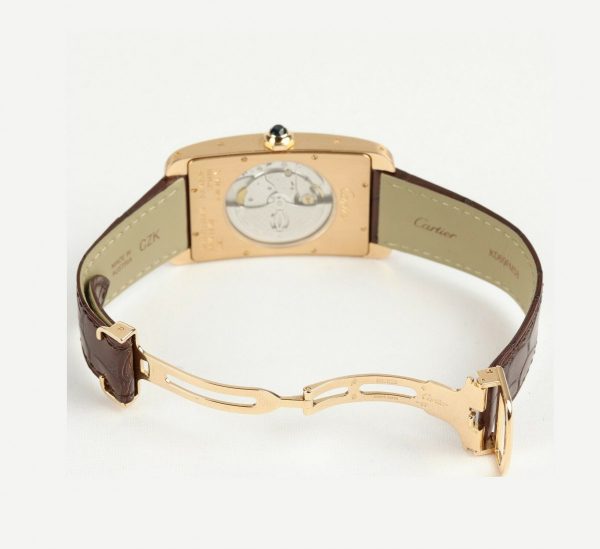 Cartier Tank Americaine XL Automatic 18ct Rose Gold Gents Watch