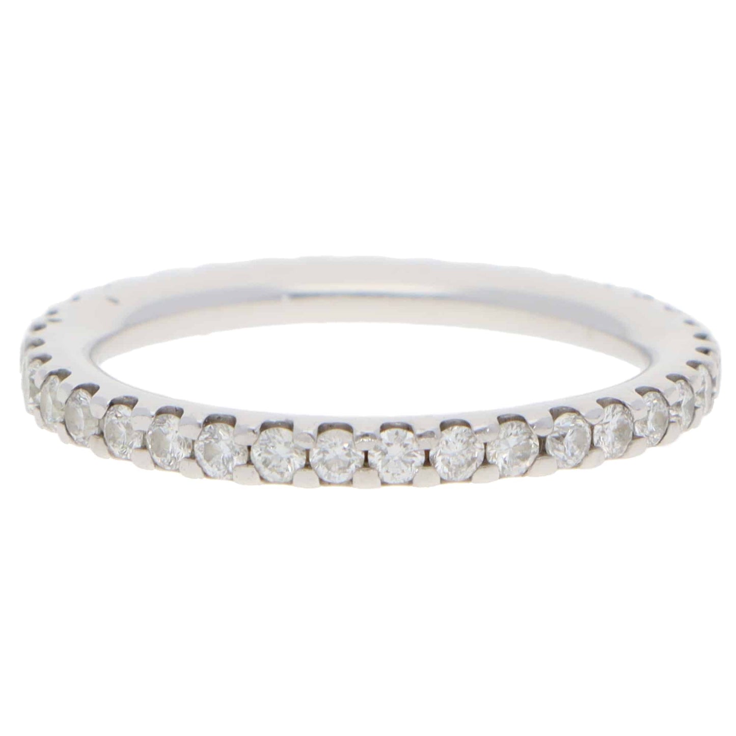 Diamond Full Eternity Ring in Platinum
