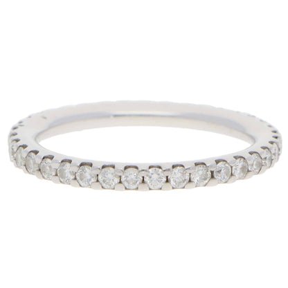 Diamond Full Eternity Ring in Platinum