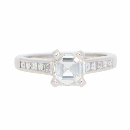Vintage 1.04 Carat Diamond Ring In Platinum