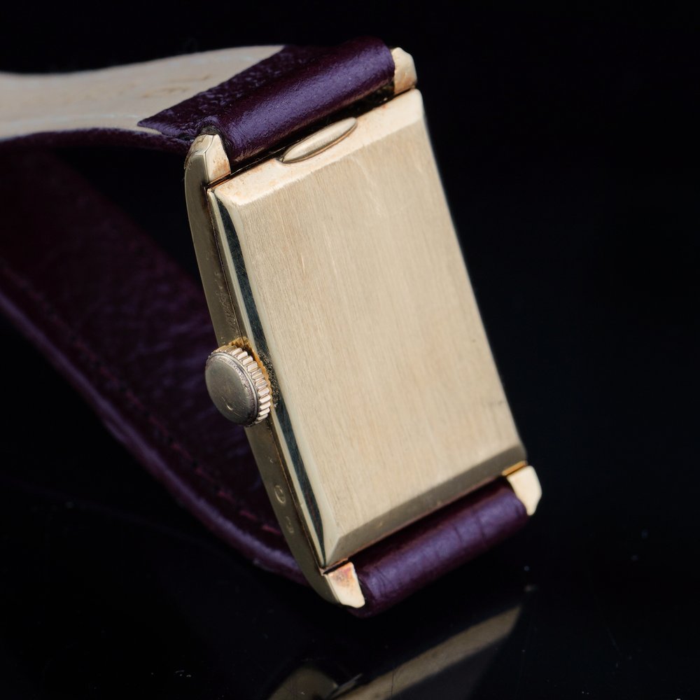 Vintage 1940s Patek Philippe 18ct Yellow Gold Manual Watch