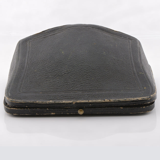 Victorian Antique Etruscan Revival 18ct Yellow Gold Pendant and Earring Suite in original antique box