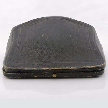 Victorian Antique Etruscan Revival 18ct Yellow Gold Pendant and Earring Suite in original antique box