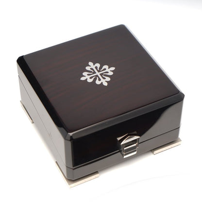 Vintage Patek Philippe Sapphire Crystal and 18ct Gold Cufflinks