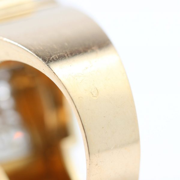 Antique French Ruby and Diamond Asymmetrical Dress Ring, 19th century Circa 1890s