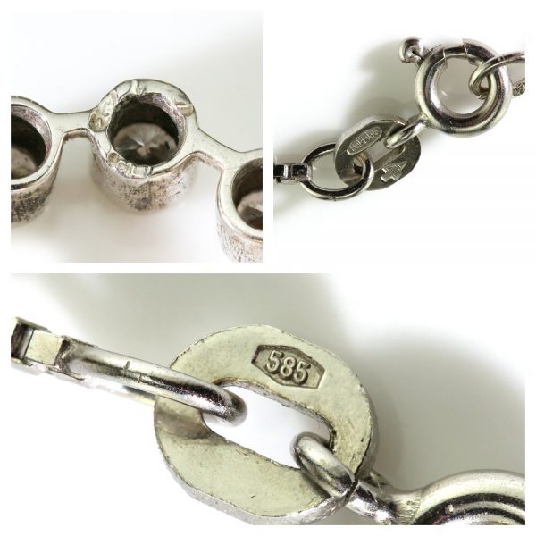 Vintage 1950s Freshwater Pearl and Diamond Pendant Necklace, 1.50 carats