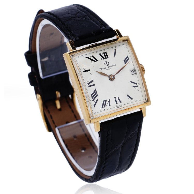 Vintage Baume and Mercier Classic 18ct Yellow Gold Manual Watch