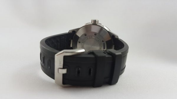 IWC Aquatimer 2000 Automatic 44mm Stainless Steel Watch, on a black rubber strap
