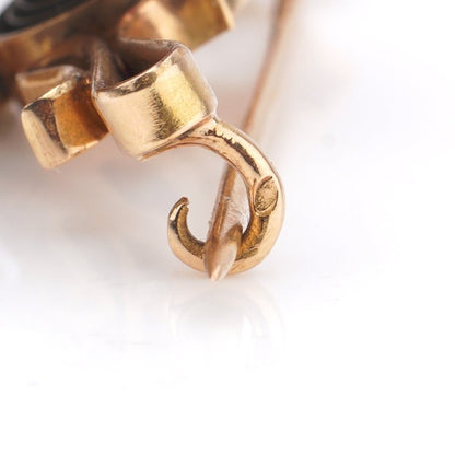 Antique Victorian Multi Gemstone En Tremblant Butterfly Brooch