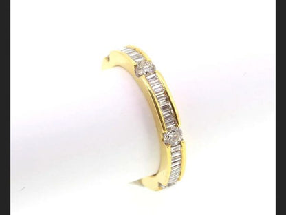 Full Eternity Diamond Ring, Channel set, 1.48 carats