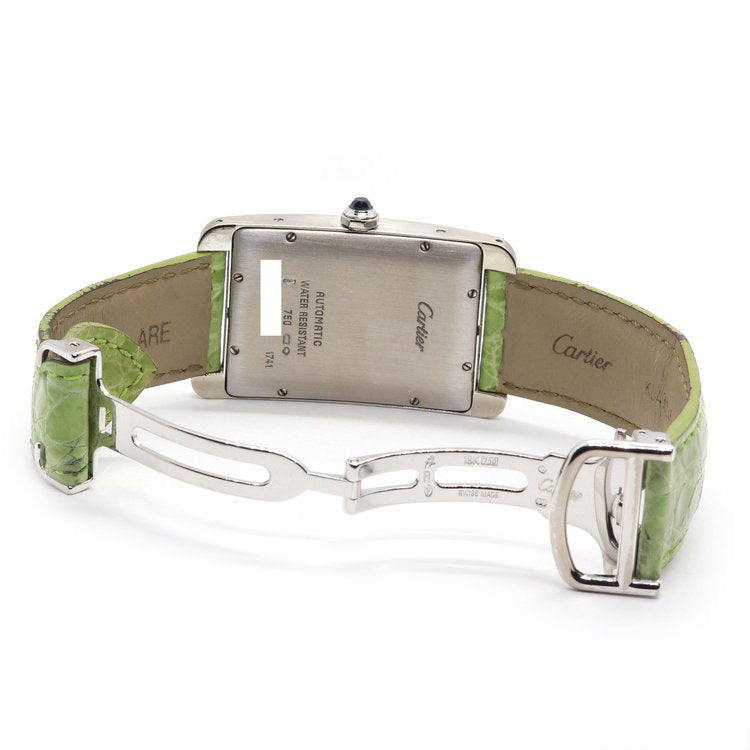 Cartier Tank Americaine 1741 Large Model 18ct White Gold Watch
