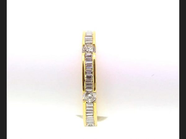 Full Eternity Diamond Ring, Channel set, 1.48 carats