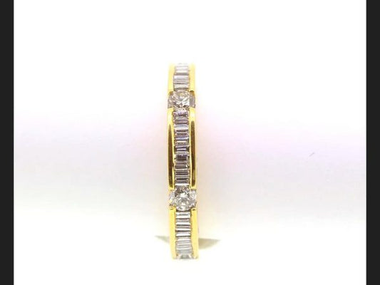 Full Eternity Diamond Ring, Channel set, 1.48 carats