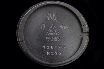 Vintage Omega 8195 Ladies 18ct White Gold and Diamond Set Manual Watch, Circa 1980s