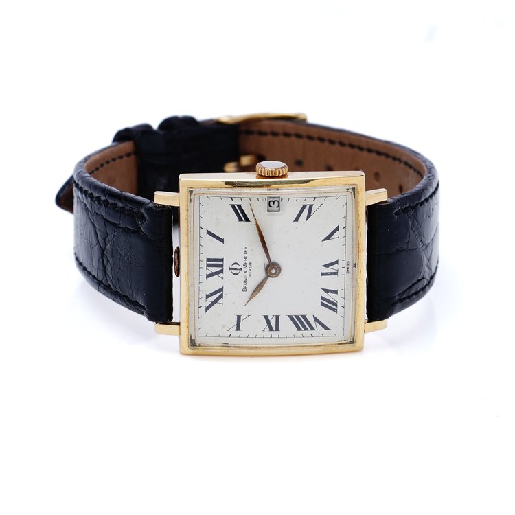 Vintage Baume and Mercier Classic 18ct Yellow Gold Manual Watch