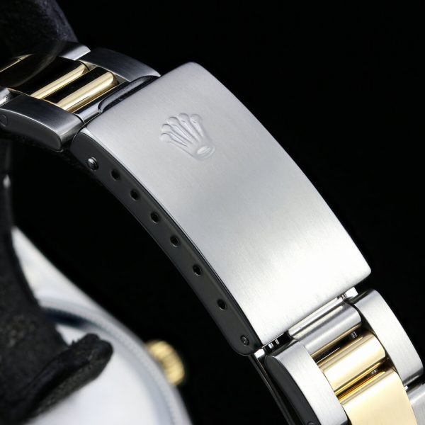 Rolex Oyster Perpetual Date 15203 Steel and Gold Automatic Watch