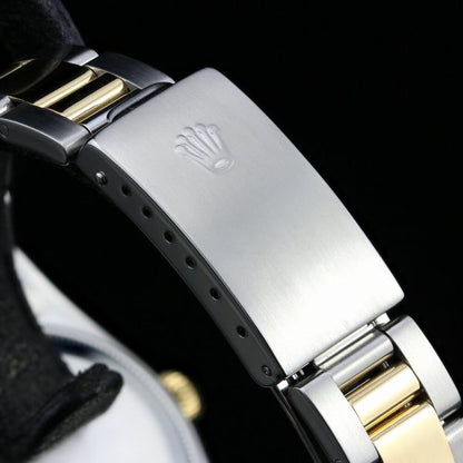 Rolex Oyster Perpetual Date 15203 Steel and Gold Automatic Watch